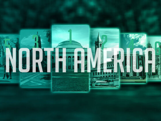 World Green University ranking 2024 in North America.